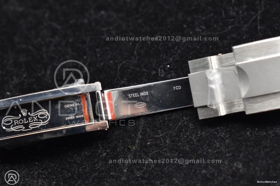 Bracelet 825 Comfortable on Black Daytona SS Best SS White A Edition Dial ADGF 0830